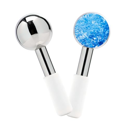 Ice Roller for Face - Stainless Steel Cryo Globes by ZminRN