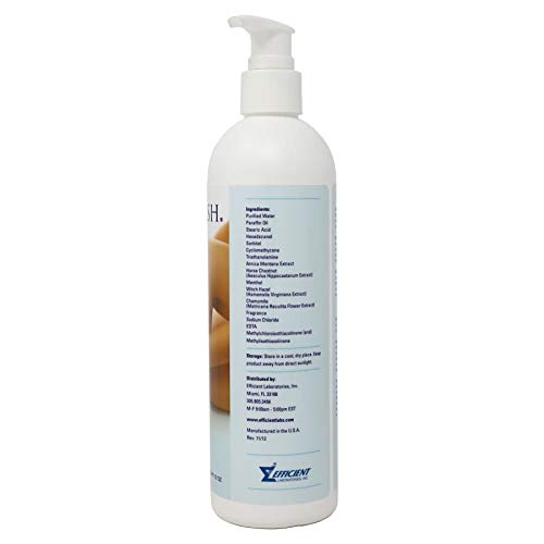 Leg Cream, Softening Cream, Helps Relax Tired legs, Delicate Scent, Moisturizer, 12 FL Oz, Bottle