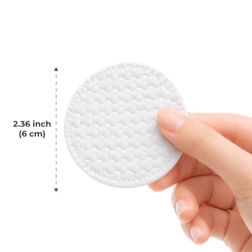 CALLA BEAUTY 700 Count Cotton Pads Bundle - 3D Rounds & Soft Pads