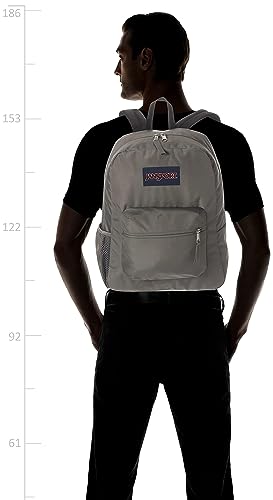 JanSport Unisex Cross Town Graphite Grey Polyester Backpack