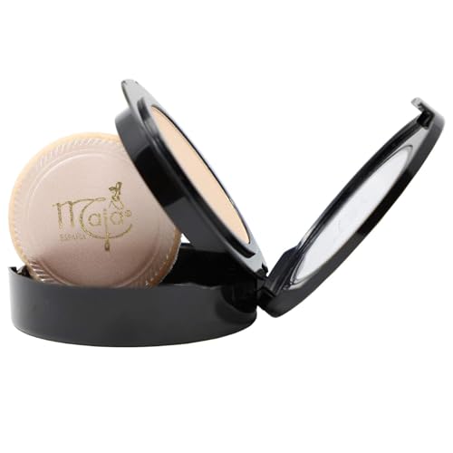 Maja Pressed Compact Powder - Matte Finish, Oil Control, 0.53 oz