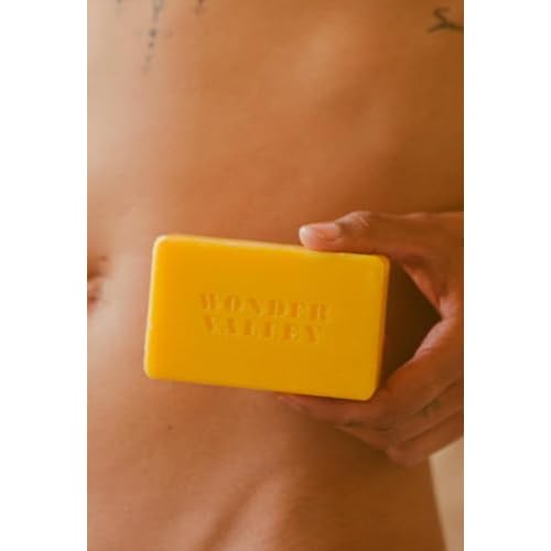 WONDER VALLEY - Two Deserts Soap Bar | Vegan, Cruelty-Free, Plastic-Free | Unisex for All Skin Types | Juniper, Sage, Beta-Carotene (5 oz | 142 grams) - 1 bar
