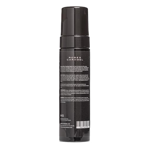 Rose & Caramel Velvety Super Dark Olive Self Tanning Mousse 200ml