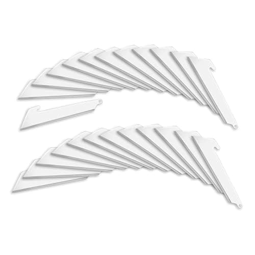 OUTDOOR EDGE RazorSafe 3" Utility | 24 Value Pack of Stainless EDC Utility Blades | Compatible with Outdoor Edge 3" Razor Blade Knives | Perfect for Work & Everyday Carry