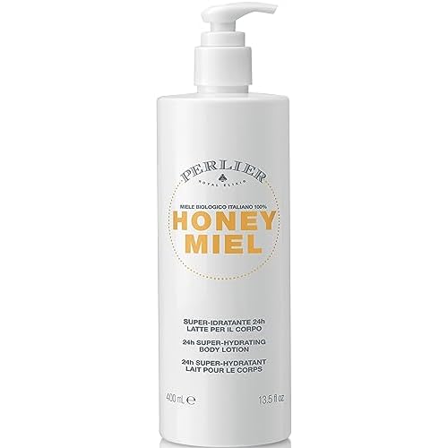 Perlier Honey Miel Super Idratante 24h Latte Per Il Corpo Con Gelatina Reale 400m, Super-Hydrating Body Lotion 13.5 Fl Oz made in Italy [italian import]