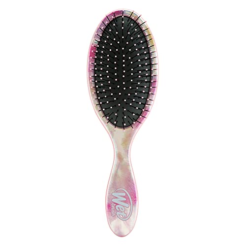 Wet Brush Original Detangler Hair Brush, Tie Dye Blush - Ultra-Soft IntelliFlex Bristles - Detangling Brush Glide Through Tangles With Ease For All Hair Types - For Women, Men, Wet & Dry Hair