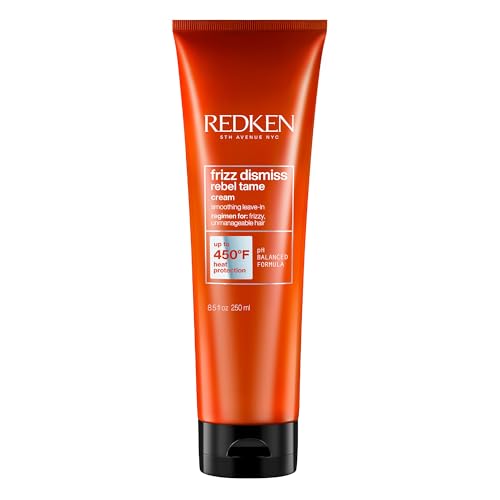 Redken Frizz Dismiss Rebel Tame Leave-In Cream - Heat Protectant for Frizzy Hair