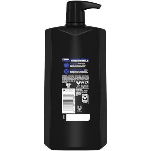 AXE Men's Body Wash & Shower Gel, Phoenix, 3-Pack, 12H Invigorating Crushed Mint & Rosemary Scent, 32 Fl Oz Each