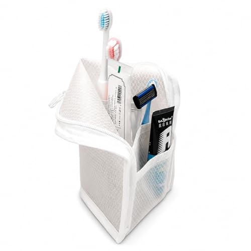 Lightweight Waterproof Standing Toiletry Bag for Travel & Gym