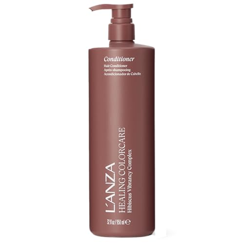 L'ANZA Healing Colorcare Conditioner, Daily Color-Safe Conditioner, Hydrates & Repairs Dry Damaged Hair, Detangles, Anti-Fade, Adds Shine. Anti-Humidity, Strengthening Care, Sulfate Free