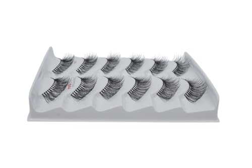 Red Cherry #217 Human Hair False Eyelashes 6 Pairs