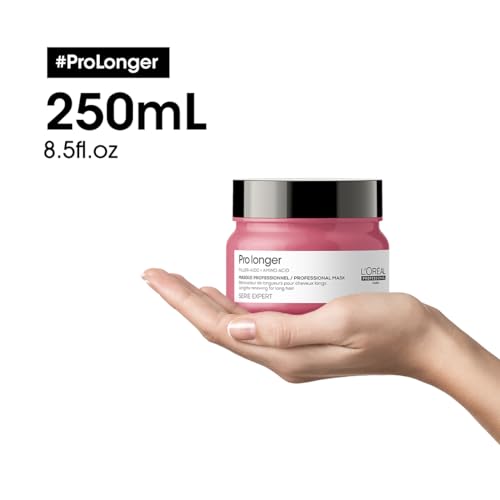 L'Or?al Professionnel Paris Pro Longer Mask - Reduces Breakage & Appearance of Split Ends For Thin & Fine Hair Types, Adds Softness & Shine