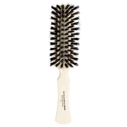Fuller Brush Lustre Professional Hairbrush – 6 Row Styling Hair Brush & Volumizer w/Natural Boar Bristle For Smoothing All Hair Types