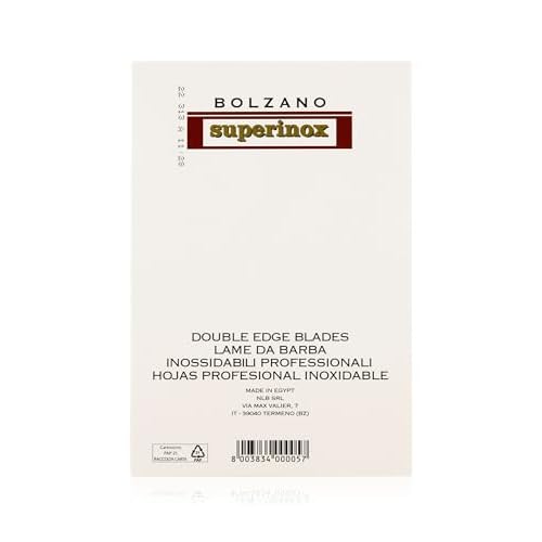 Bolzano, Bolzano Razor Blades, 100 Pack
