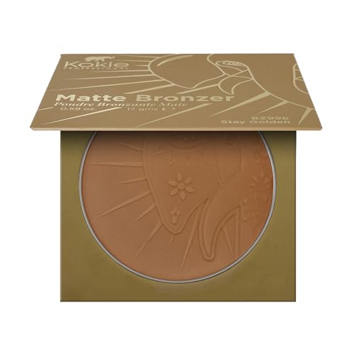 Kokie Matte Bronzer Stay Golden - Buildable Talc-Free