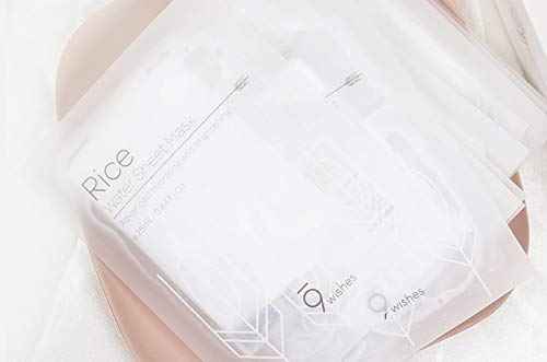 [9wishes] Rice Water Sheet Mask 11 sheets 25ml, 0.84fl.oz