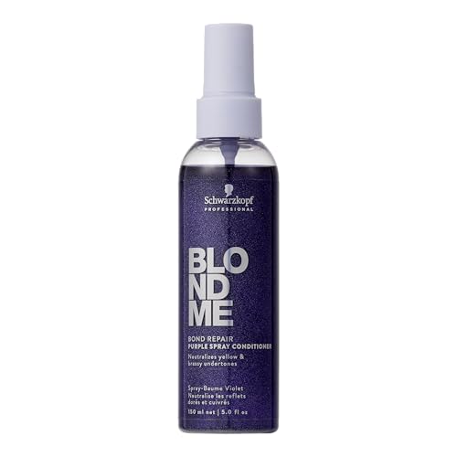 BlondMe Bond Repair Purple Spray Conditioner for Blonde Hair