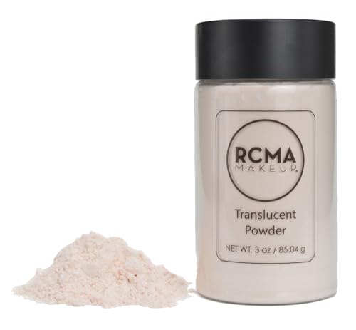 RCMA Translucent Loose Powder - No Flashback Setting Powder, 3oz