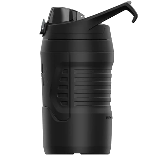 Under Armour Sports Water Jug, 32 oz Insulated Water Bottle w/Handle, Fence Hook, Leak Resistant, Baseball, Football & More