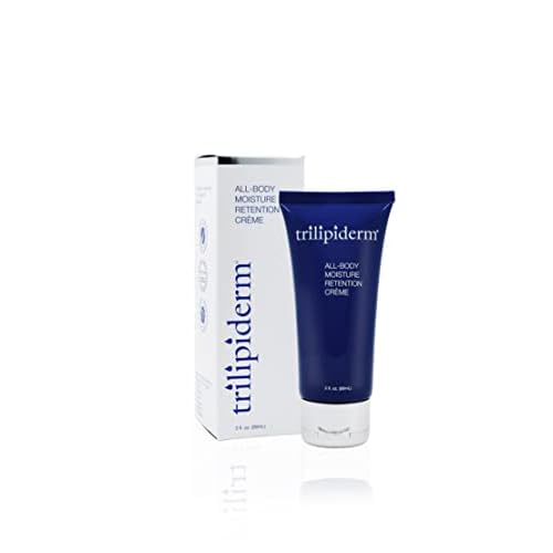 Trilipiderm All-Body Moisture Retention Cr?me ? Plant-Based All-Day Lightweight Hydration for Body and Face, Meadowfoam, Lipid Replacement, Travel-Size TSA-Approved 3 Ounce Tube