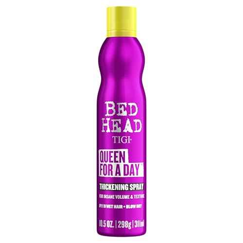 TIGI Bed Head Volumizing Hair Spray, Queen For A Day, for Thickening and Texturizing Fine Hair, 10.5 oz