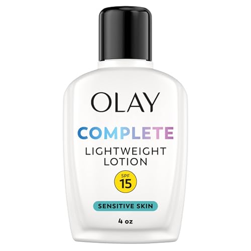 Olay Complete All Day Moisturizer SPF 15, Sensitive 4 oz (Pack of 3)