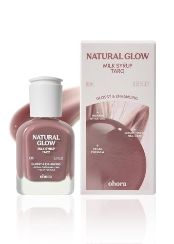ohora Nail Strengthener Set - Rosehip & Taro for Nail Repair