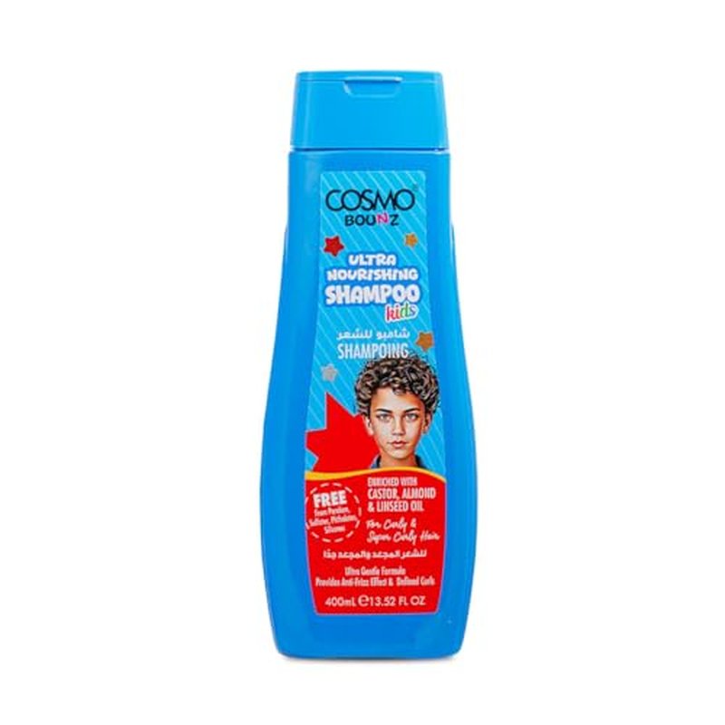 Cosmo Bounz Kids Hair Shampoo 400ml - Curly & Wavy Hair