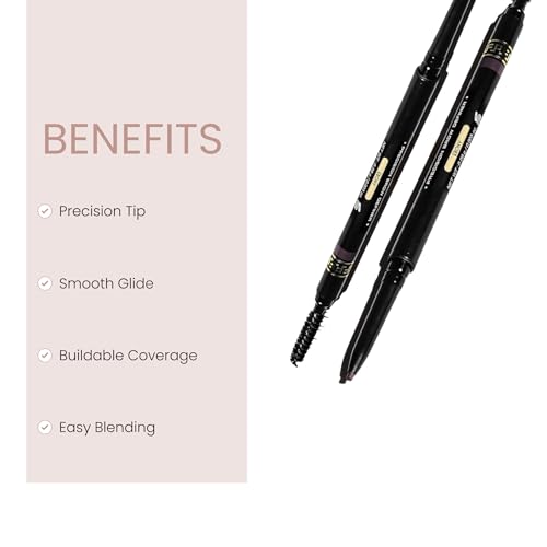 Armaf Precision Brow Definer Eyebrow Pencil - Dark Brown