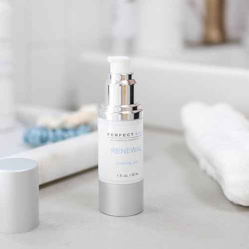PERFECT SKIN BY CHRISTIE KIDD, PA-C | Renewal Serum?Evening Only Exfoliating Serum w/Glycolic, Lactic Acid, Retinoid & Niacinamide ? Brightens, Smooths, Reduces Fine Lines?Anti-Aging Skincare 1oz/30ml