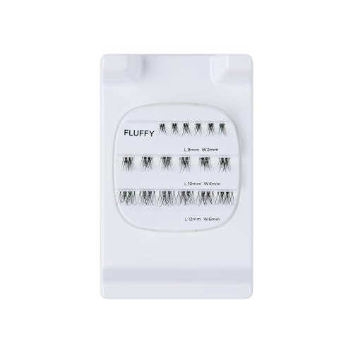 FALSCARA Studio Lash Extension Kit, 18 Stackable Clusters