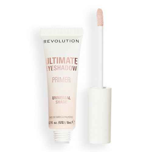 Revolution, Ultimate Eye Base, Long-Lasting Eyeshadow Primer, Smooth for Gripping & Crease-Free Eye Makeup Looks, Cruelty-Free & Vegan, 0.27 fl oz