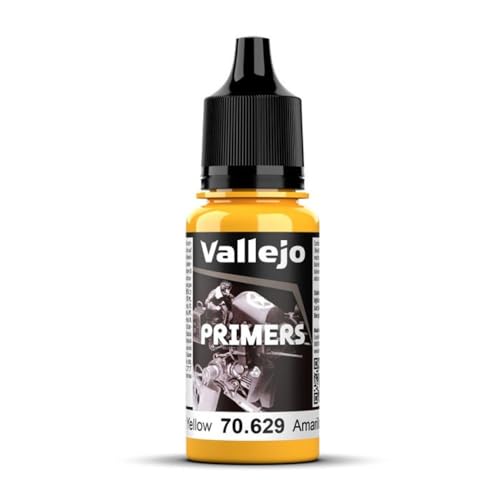 Vallejo Surface Primer Sun Yellow 18ml Airbrush Paint