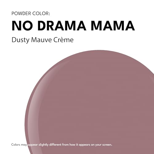 RC Red Carpet Manicure Color Dip No Drama Mama Nail Dipping Powder, 0.3 Fl Oz