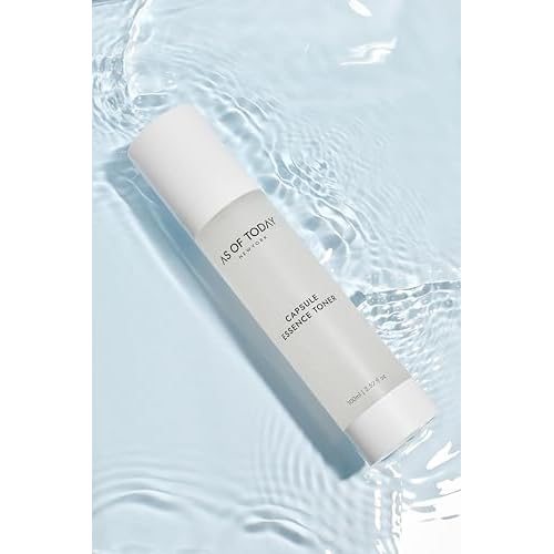 AS OF TODAY Capsule Essence Toner | Jojoba Oil Capsules + Scutellaria Extract | D-Panthenol Hydrating Toner for Sensitive, Dry & Combination Skin | Clean Beauty Formula | Moisturizing & Balancing