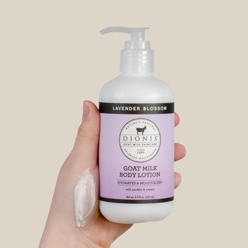 Dionis Goat Milk Lavender Blossom Body Lotion & Refill Pouch 2-Piece Gift Set