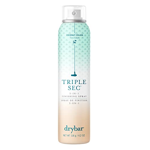 Drybar Triple Sec 3-in-1 Coconut Colada Finishing Spray | Instant Volume and Texture Refresher (4.2 oz)