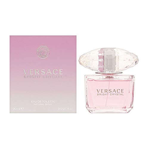 Versace Bright Crystal Eau de Toilette Perfume Spray for Women - 3.0 oz