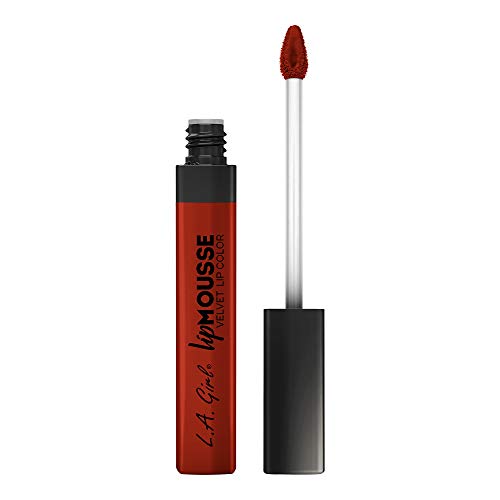 L.A. Girl Lip Mousse Velvet Lip Color, Attitude GLC789