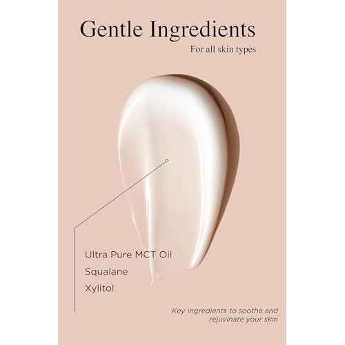 Seborrheic Face Cream for Dry Skin - Hydrates & Supports the Skin Barrier with MCT Oil, Squalane - Moisturizing Face, Scalp and Body Cream for Sensitive Skin - No Steroids, Gentle Ingredients