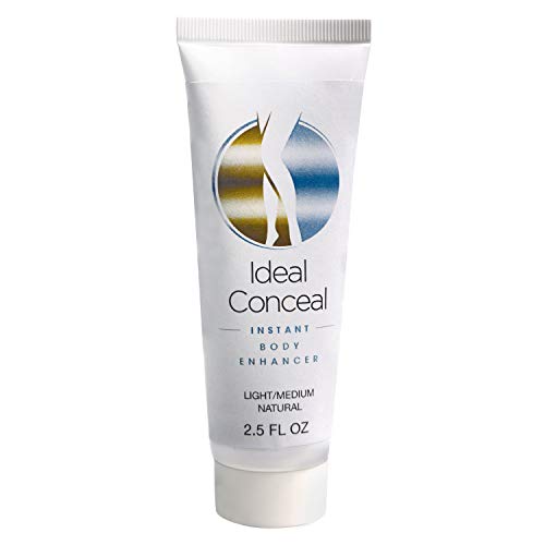 Natural Body Concealer Cream - Medium Light Coverage for Blemishes & Dark Circles