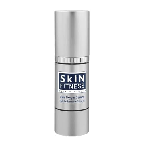 SKIN FITNESS Pure Oxygen Serum, High-Performance Facial Oil, Paraben Free, Anti-Aging Treatment, 1 fl oz