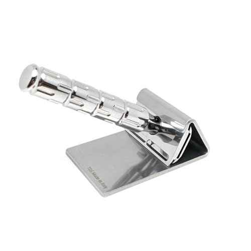 The Goodfellas' Smile 304 Stainless Steel Double Edge Safety Razor Stand, Compatible with all Standard Safety Razor Models & Brands