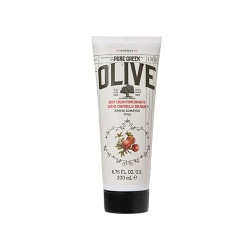 Pure Greek Olive Body Cream Pomegranate