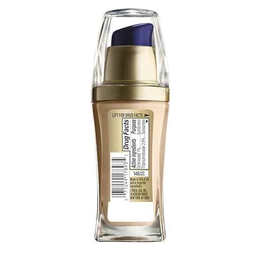 L'Oreal Paris Visible Lift Serum Absolute Foundation, Nude Beige, 1 Ounce