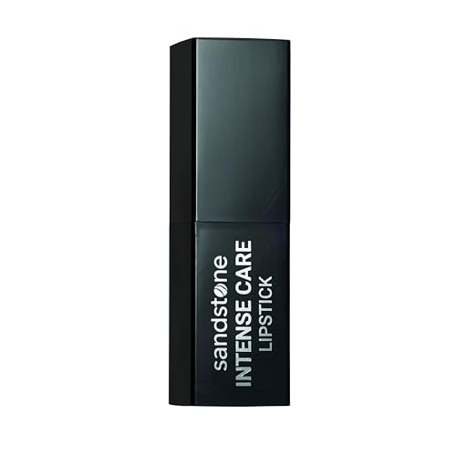 Sandstone Scandinavia Intense Care Lipstick ? Hydrating & Long-Lasting ? Hypoallergenic, Fragrance-Free & Vegan ? For Sensitive Lips ? Warm Nude Brown