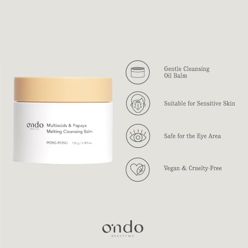 ONDO Beauty Multiacids & Papaya Melting Balm Cleanser