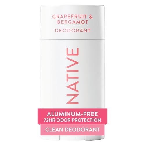 Native Aluminum-Free Deodorant for Women & Men 2.65oz Grapefruit & Bergamot - Pack of 1