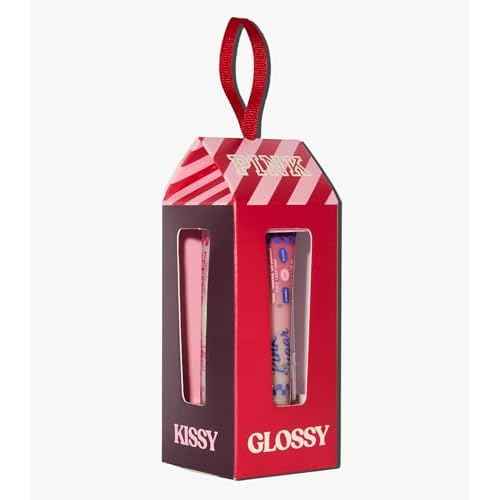 Victoria's Secret PINK 3 piece Lip Oil Gift Set, Flavored Gloss for Women