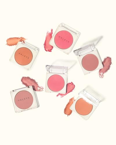 HALEYS Re-pop Smoothing Powder Blush - Pigmented, Easy Blending, Longwear, Buildable, Talc-Free, V + CF